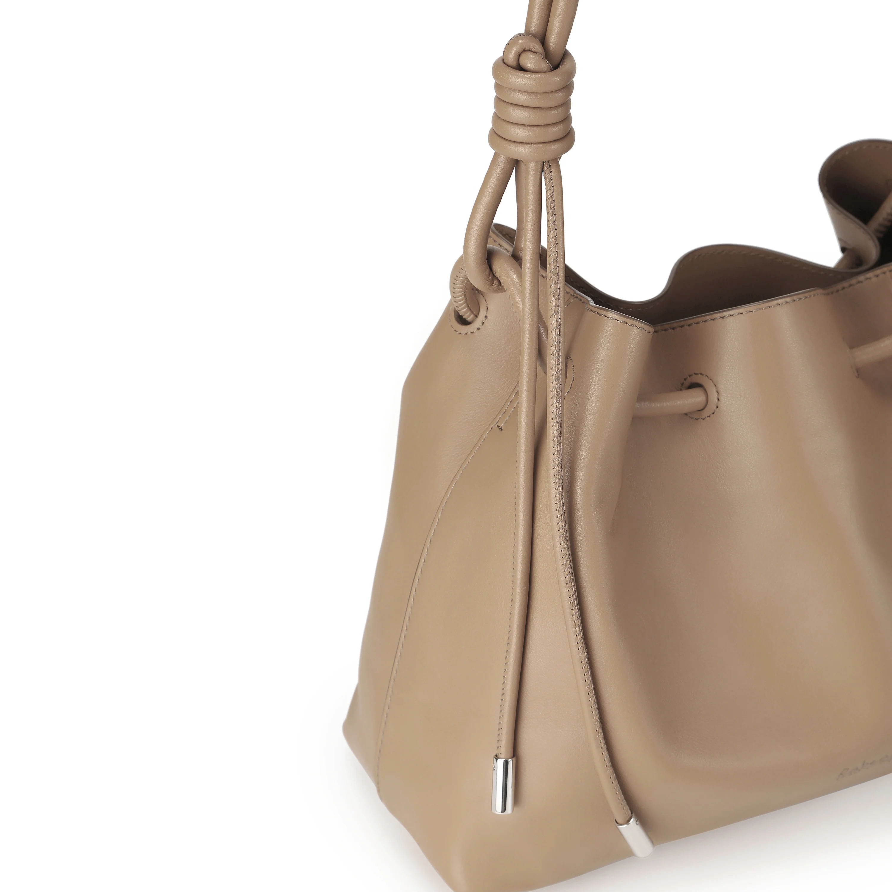 ELIANA Knots Ruched Two-Way Bag - Image 8