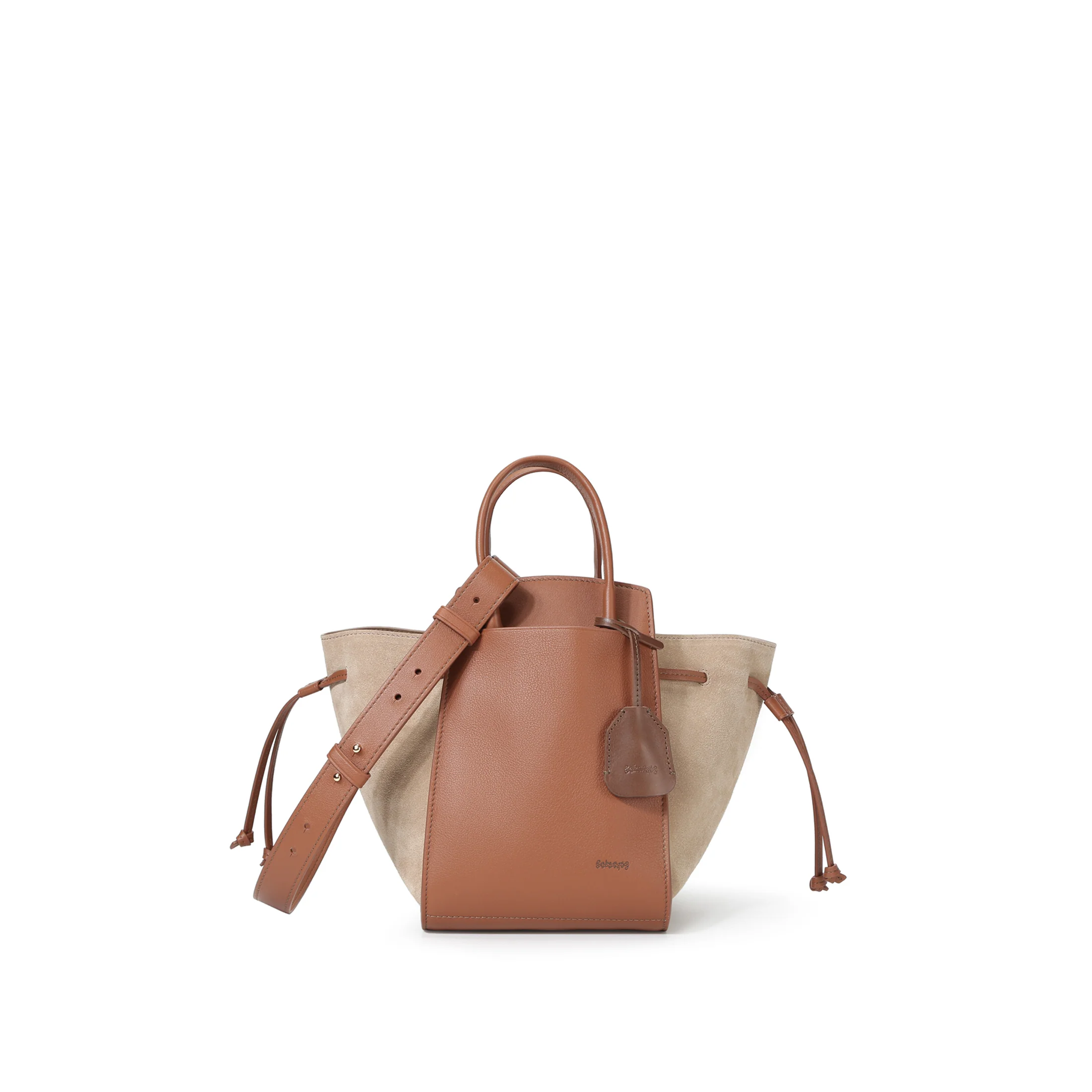 LU-II Ruched Top Handle Bag - Image 3