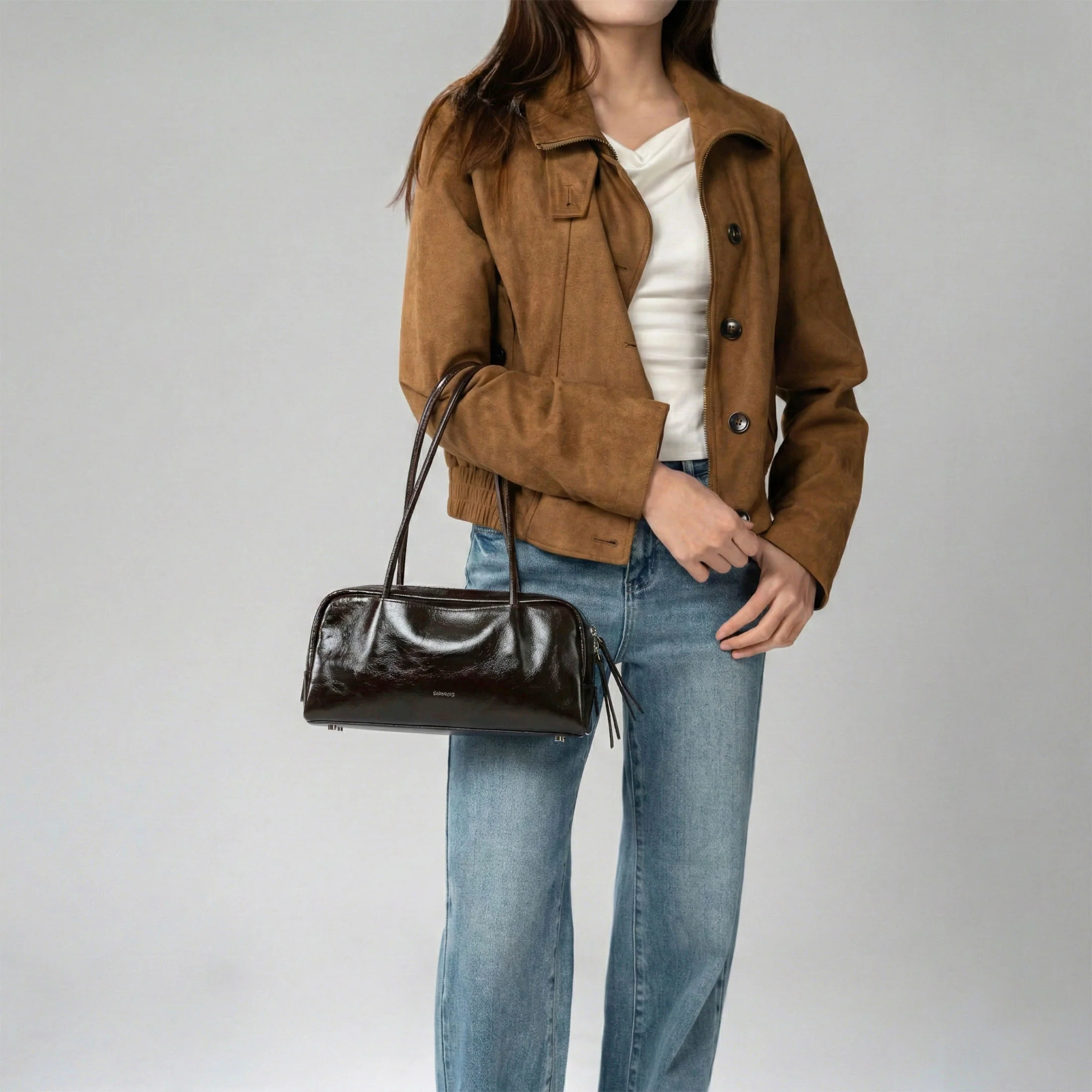 TONA Pocket East West Boston Bag - Image 2