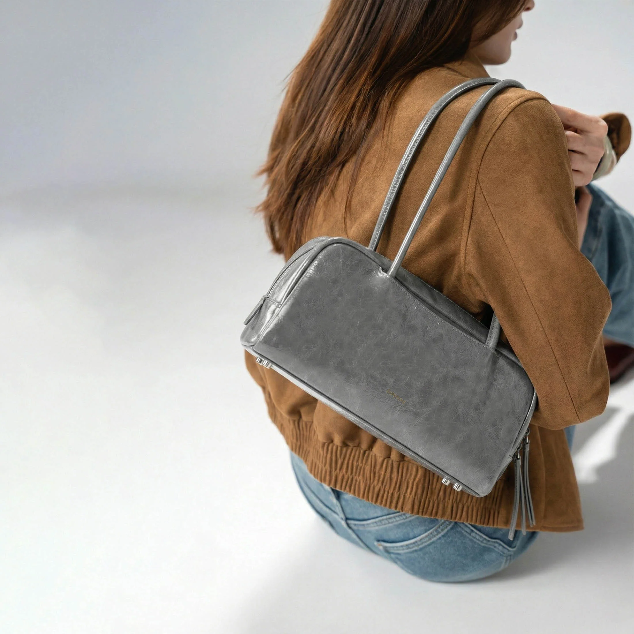 TONA Pocket East West Boston Bag - Image 3