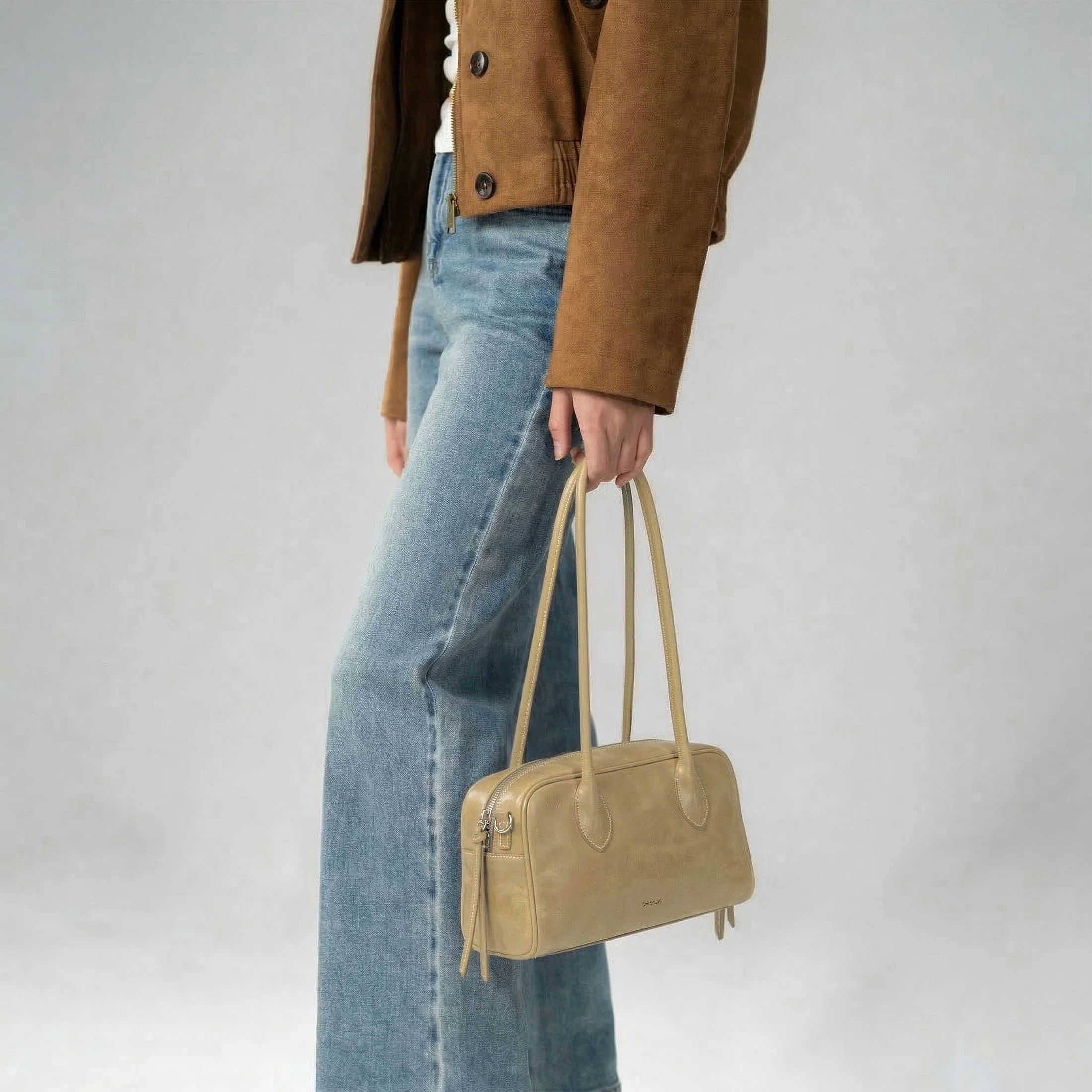 TONA Pocket East West Boston Bag - Image 4