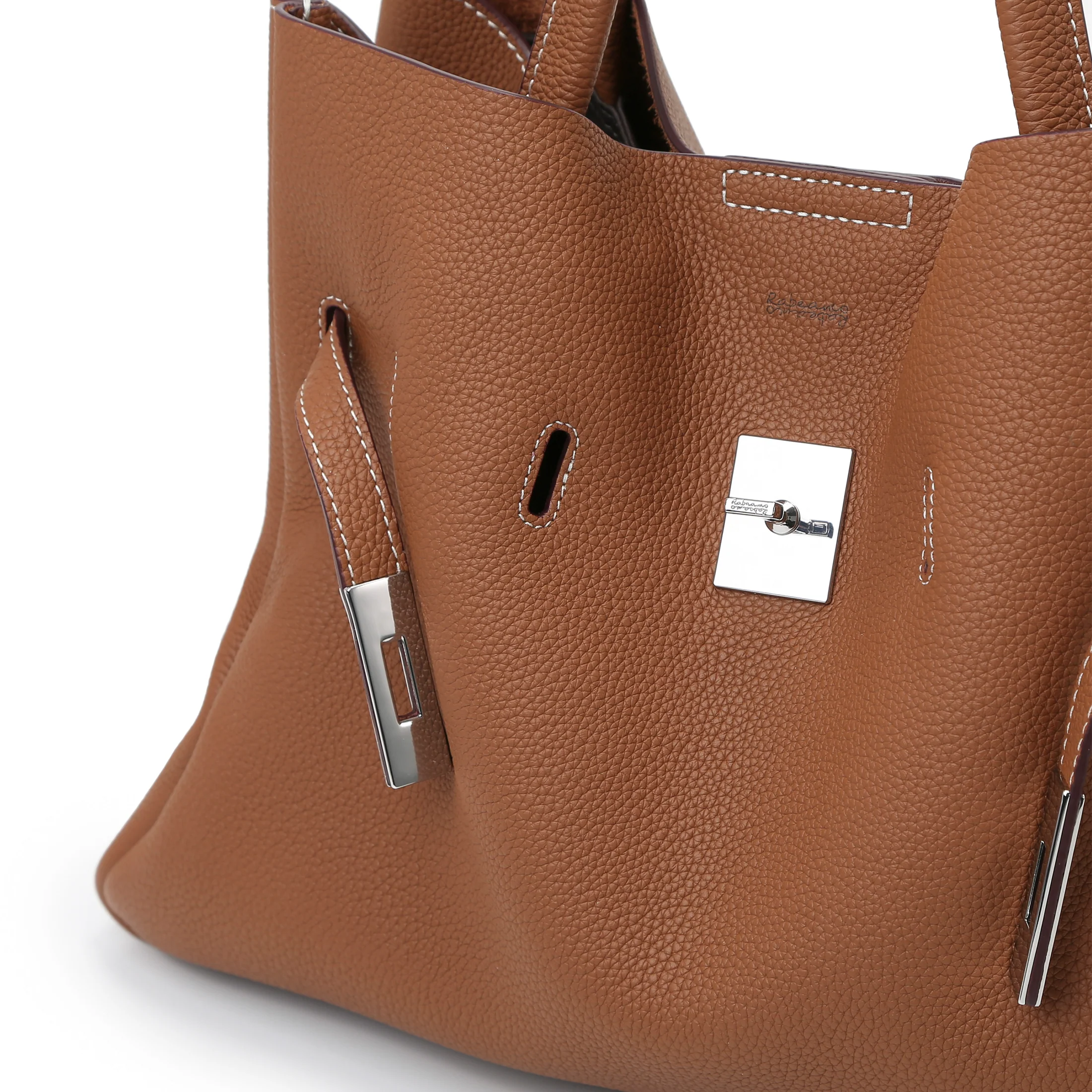 SAOIRSE Belt Soft Structural Shoulder Tote Large - Image 12
