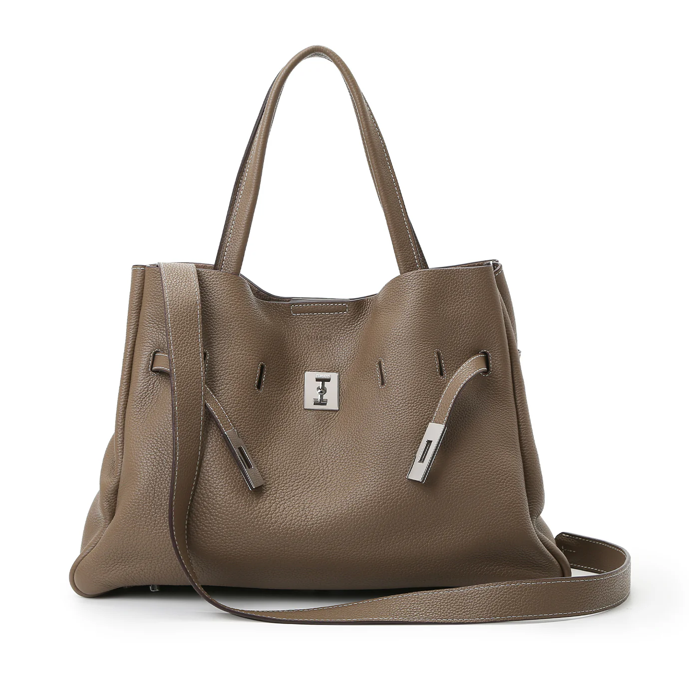 SAOIRSE Belt Soft Structural Shoulder Tote Large - Image 18
