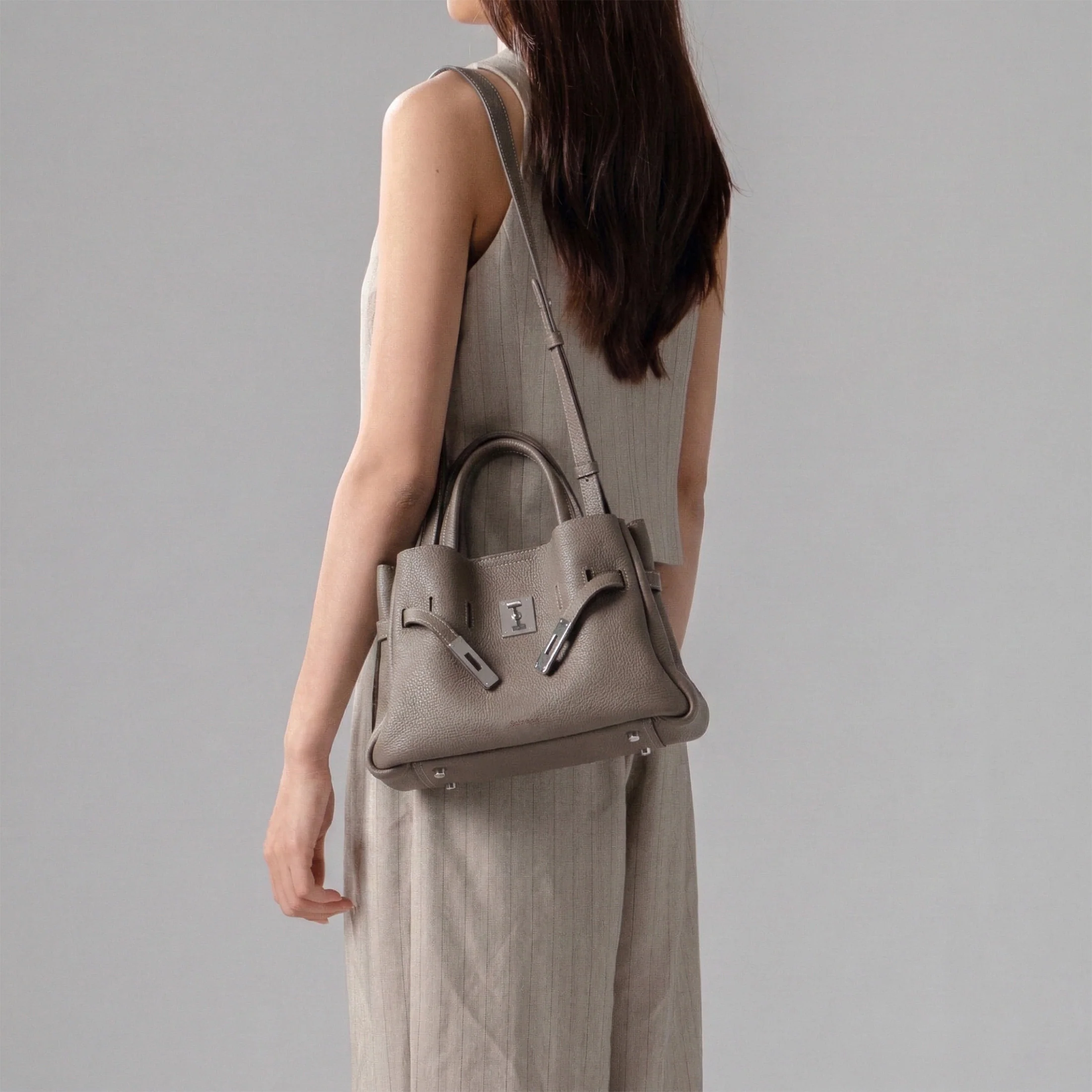 SAOIRSE Belt Soft Structural Shoulder Tote Mini - Image 6