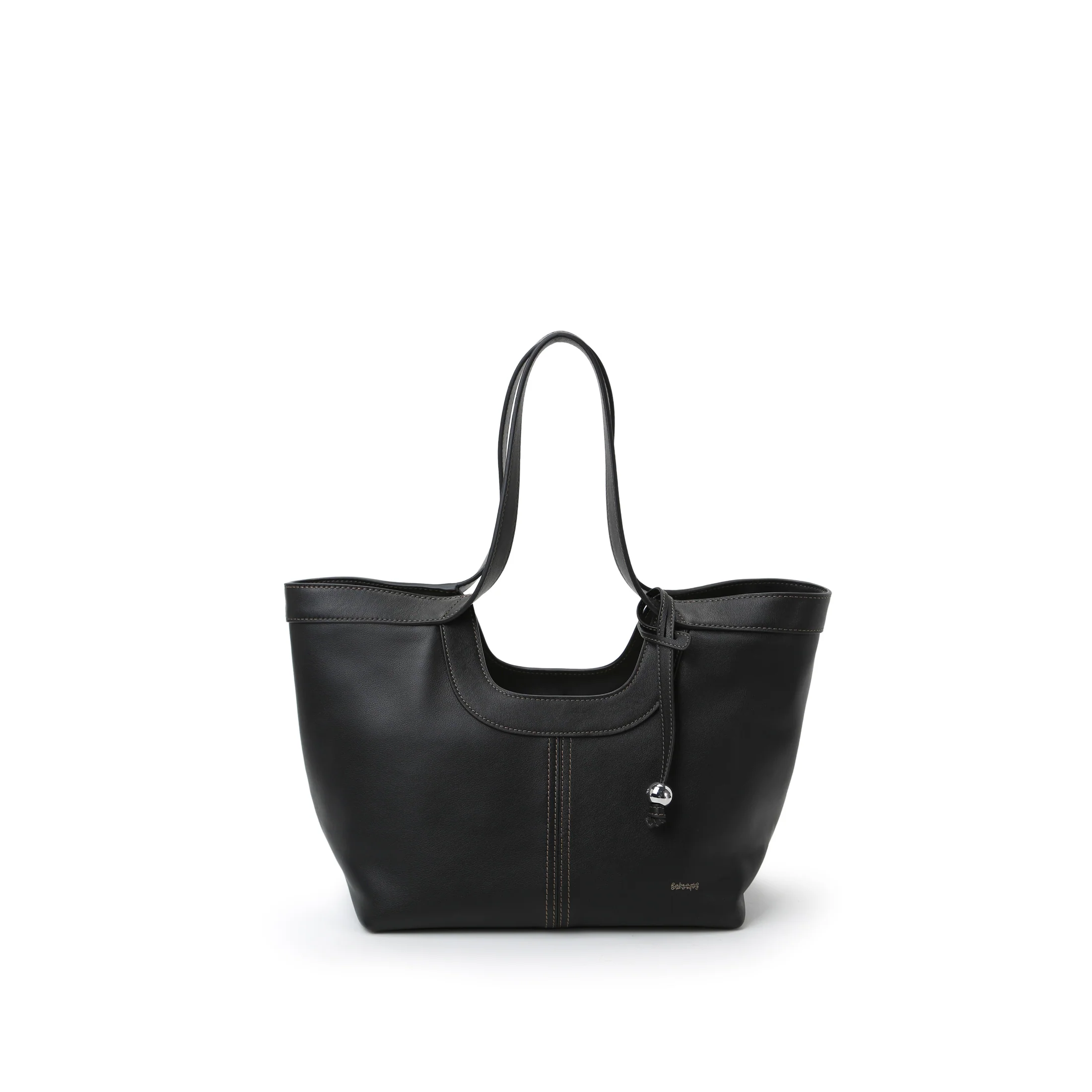 Scoop Top Basket Tote Bag - Image 13